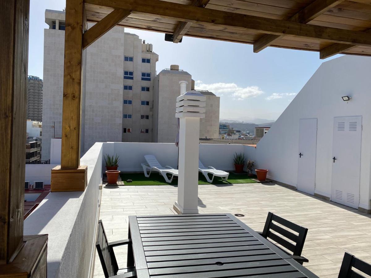 Holiday Home & Rooftop Lounge Las Palmas Exterior photo
